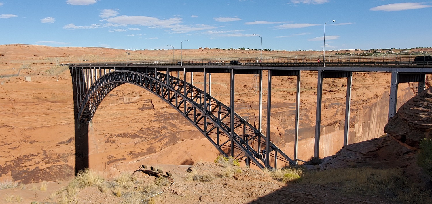 Name:  Glenn Canyon Dam Bridge, US Hwy 89 Utah.jpg
Views: 11500
Size:  465.2 KB